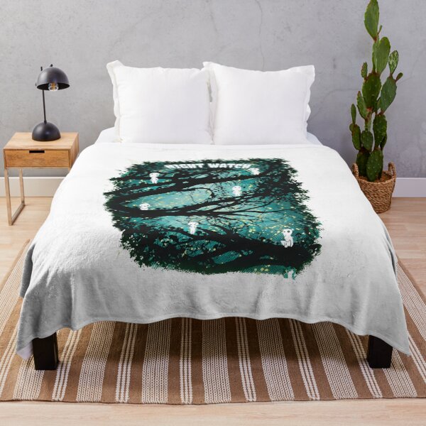 Item preview, Mystery Forest Spirit Night Tree Silhouette designed and sold by HumorInHues.