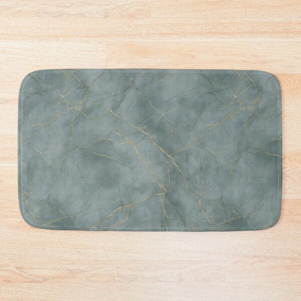 Item preview, Teal Gold Marble Wall Art – Mineral Stone Print – Quarried Patina designed and sold by BestVarieties.