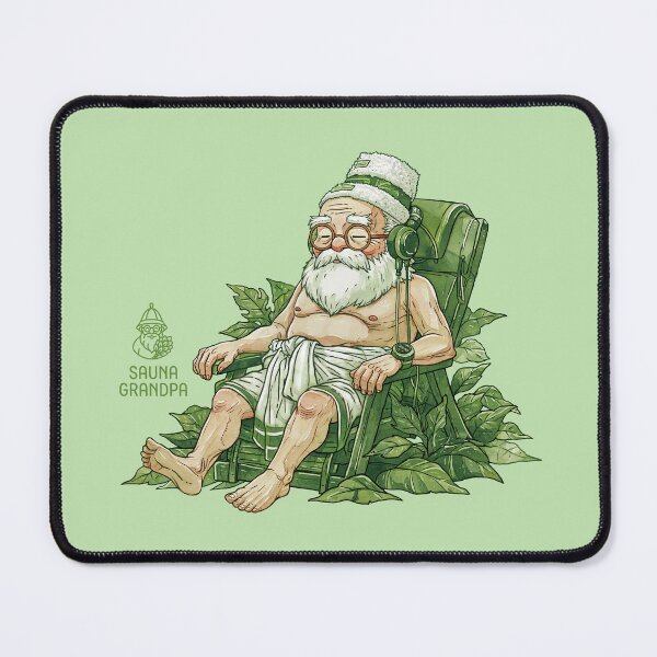 Item preview, 「Sauna Grandpa」Grandpa Totonoi designed and sold by WABISABIMOMENTS.