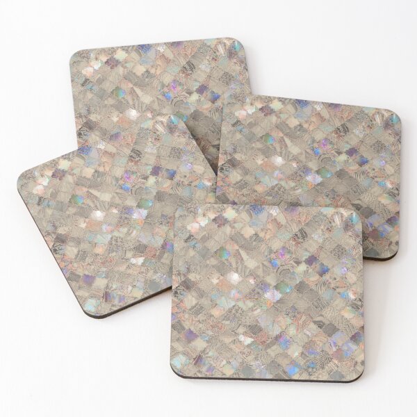 Item preview, Seashell Beige Pearly Mermaid Print designed and sold by SeaStarMermaids.