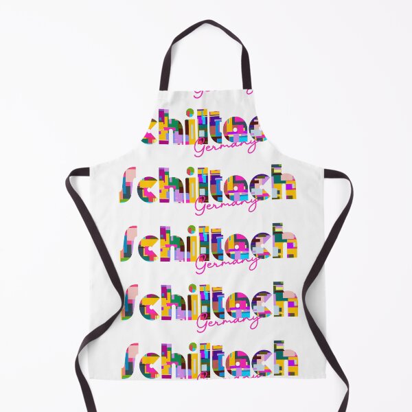 Item preview, Schiltach, Germany, Vibrant Abstract City Typography Art designed and sold by Wanderful-roads.