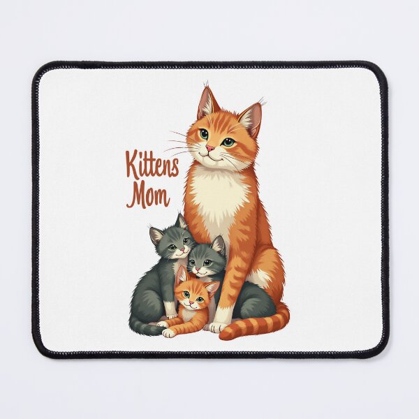 Item preview, Cute Orange Tabby Cat with Kittens - Kittens Mom designed and sold by Amp6599.