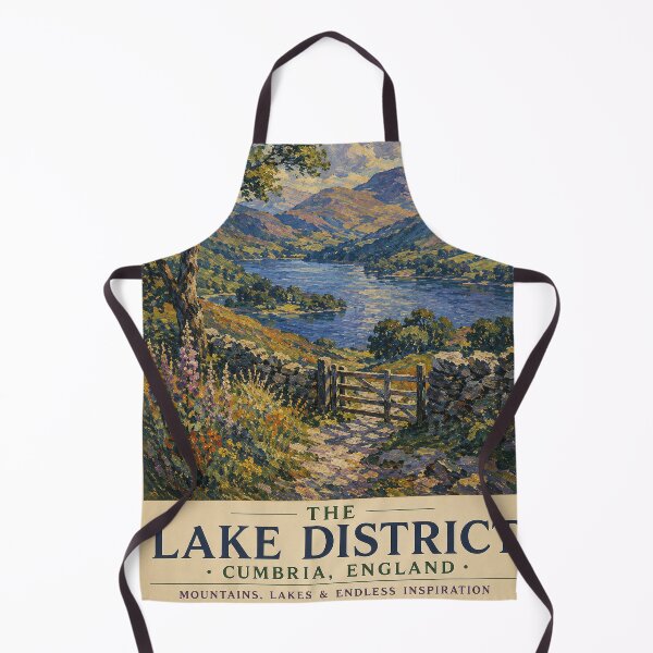 Item preview, The Lake District, England - Travel Poster designed and sold by Kipepeo2025.