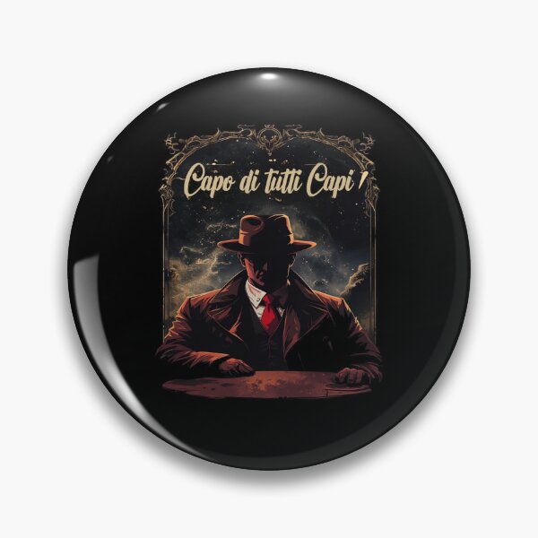 Item preview, Capo di tutti Capi Boss Noir Fedora Man designed and sold by Flirt-Teez.