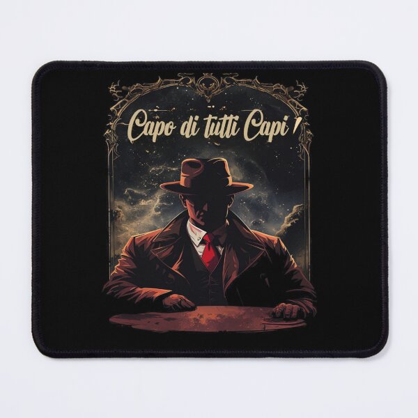 Item preview, Capo di tutti Capi Boss Noir Fedora Man designed and sold by Flirt-Teez.