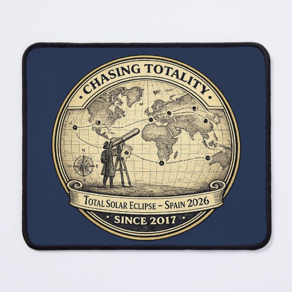 Item preview, Chasing Totality Since 2017 Solar Eclipse Spain 2026 designed and sold by CalmCapy Co.
