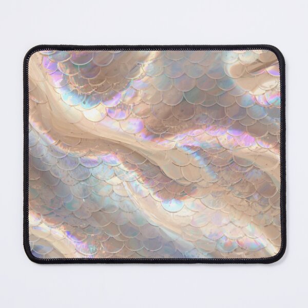 Item preview, Copy of Seashell Beige Pearly Mermaid Print designed and sold by SeaStarMermaids.