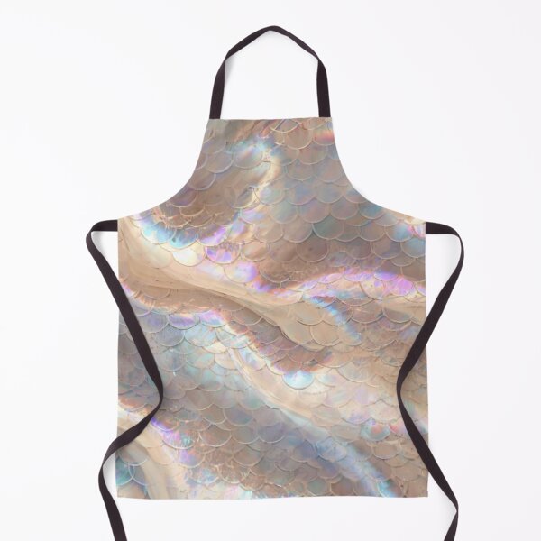 Item preview, Copy of Seashell Beige Pearly Mermaid Print designed and sold by SeaStarMermaids.
