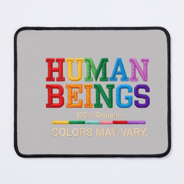 Item preview, Human Being 100% Organic Colors May Vary LGBT Pride Month Tank Top designed and sold by MabelWells.