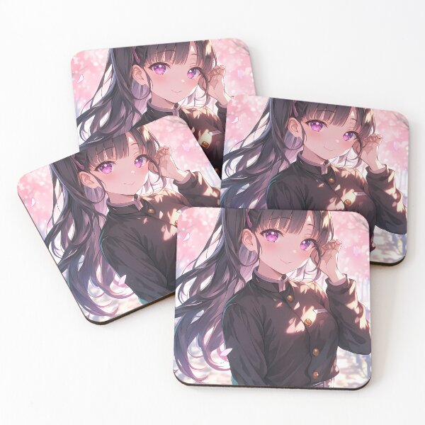 Item preview, Kanao Tsuyuri Demon Slayer Cherry Blossom Smile designed and sold by earlobejerk.