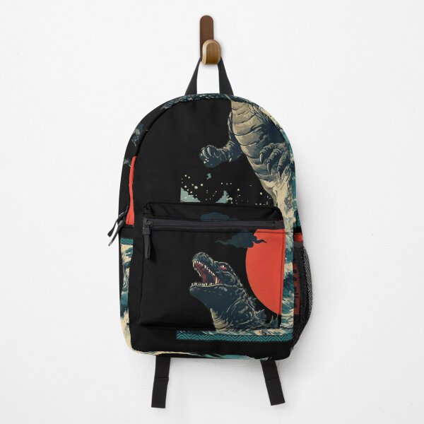 Item preview, Vintage Monster Ocean Attack Rising Sun Art designed and sold by Random-Toon.