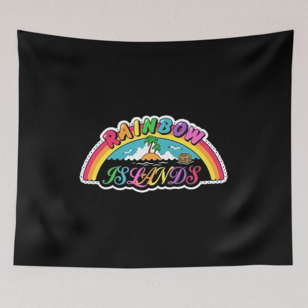 Item preview, Arcade Rainbow Island Style Retro Graphic designed and sold by Random-Toon.