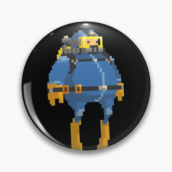 Item preview, Pixel Art Chunky Diver Scuba Suit Sprite designed and sold by Random-Toon.