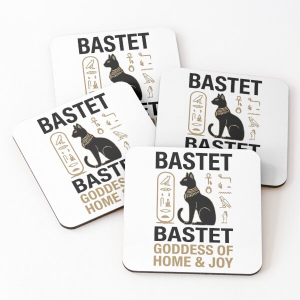 Item preview, Bastet Goddess of Home and Joy Ancient Egyptian Cat Goddess Art designed and sold by Queen Cleopatra.