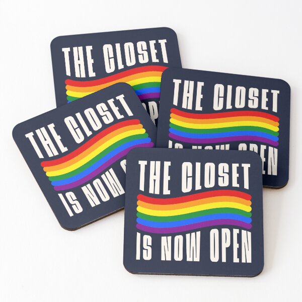 Item preview, LGBT Pride - The Closet Is Now Open designed and sold by humnoo.