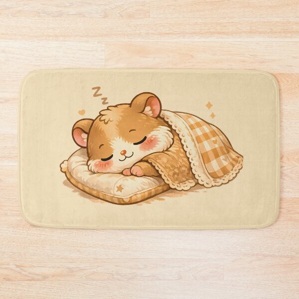 Item preview, Sleepy Hamster ?? Cute Cozy Animal Design designed and sold by Pick'n Quick.