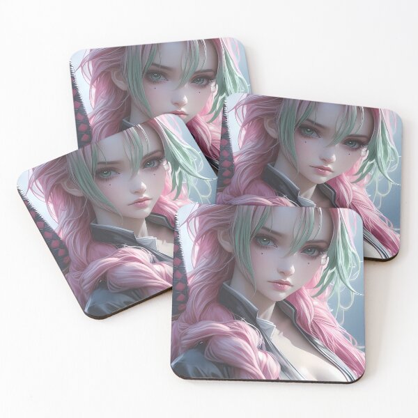 Item preview, Mitsuri Kanroji Demon Slayer Pastel Gaze Elegance designed and sold by earlobejerk.