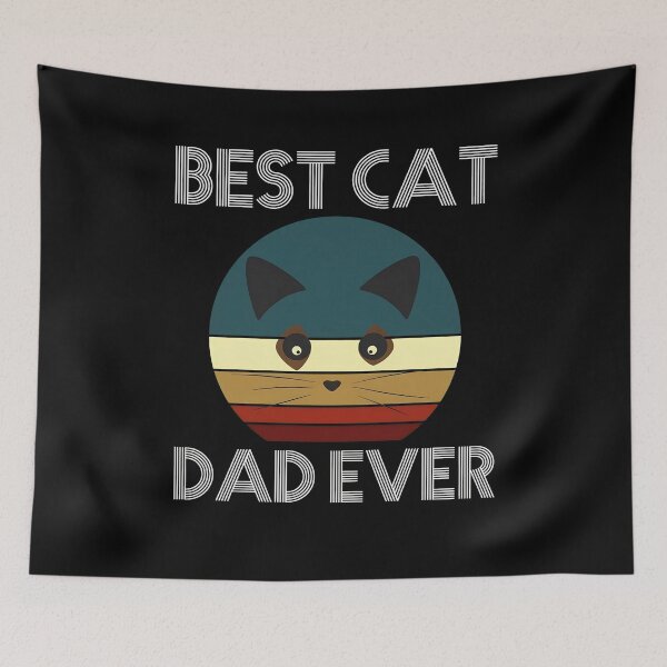 Item preview, Best Cat Dad Ever designed and sold by Dmo3HarkoArt.