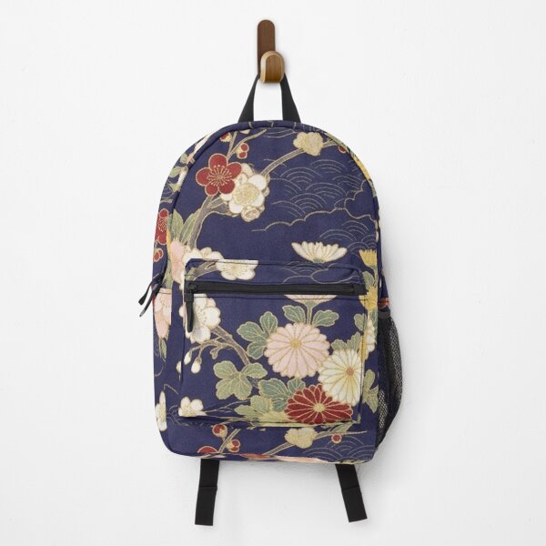 Item preview, Japanese Floral Seamless Pattern - Sakura Cherry Blossom & Chrysanthemum designed and sold by FashioonTrends.