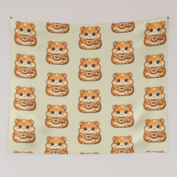 Item preview, Coffee Hamster – Cute Cozy Kawaii Hamster Aesthetic designed and sold by Pick'n Quick.