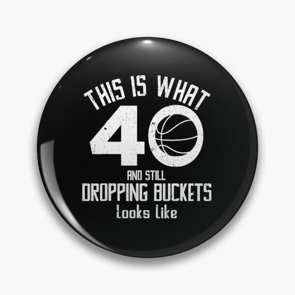 Item preview, Funny Basketball 40th Birthday Design for Hoops Fans Turning Forty designed and sold by allistermariam.
