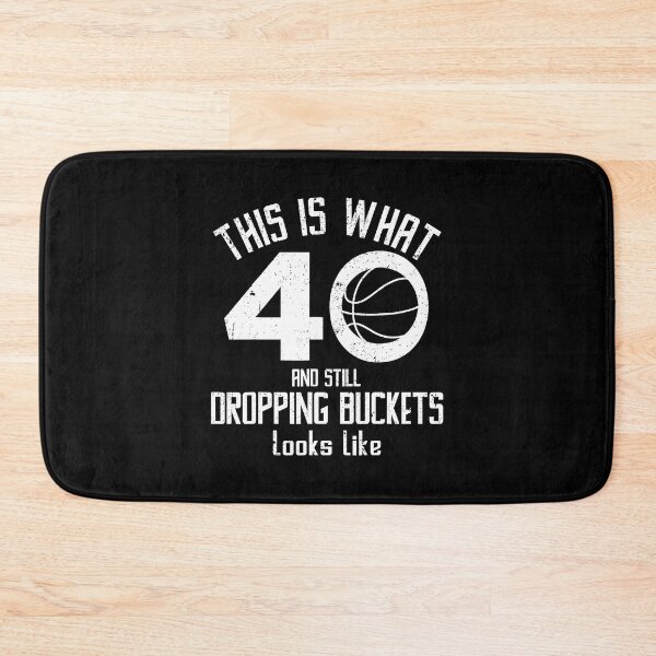 Item preview, Funny Basketball 40th Birthday Design for Hoops Fans Turning Forty designed and sold by allistermariam.