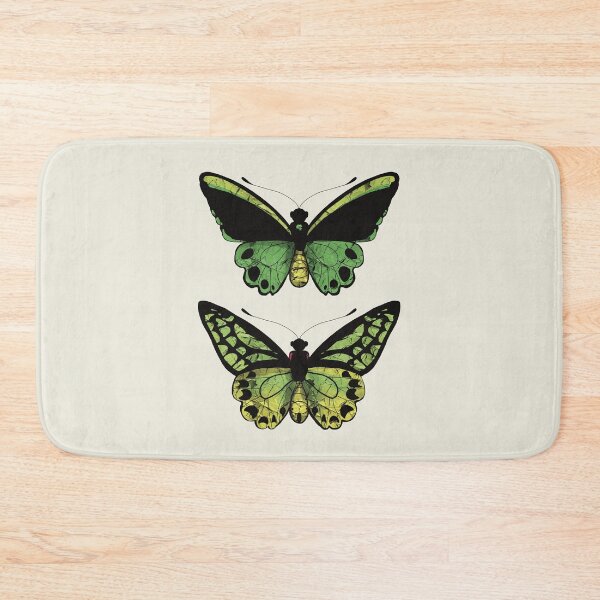 Item preview, Richmond Birdwing Butterfly Male and Female  designed and sold by Karin Taylor.