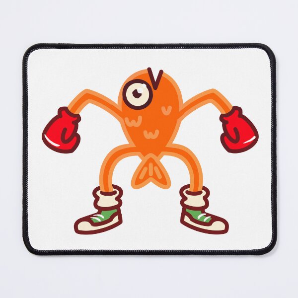 Item preview, Carl the Boxing Fish designed and sold by BatEnuff.