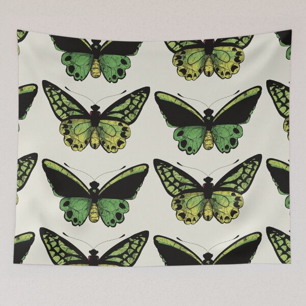 Item preview, Richmond Birdwing Butterfly Male and Female  designed and sold by Karin Taylor.