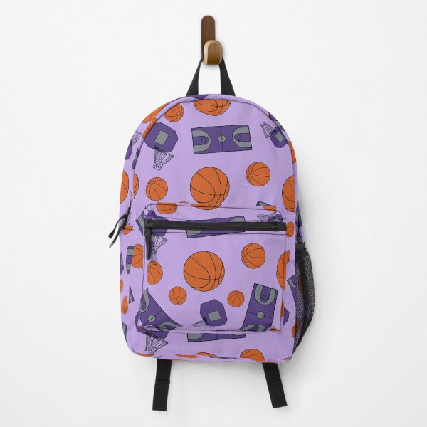 Item preview, Basketball seamless pattern purples designed and sold by SeamlessArtists.