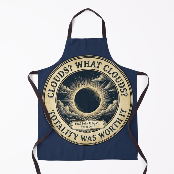 Item preview, Clouds What Clouds Totality Was Worth It Eclipse 2026 designed and sold by CalmCapy Co.