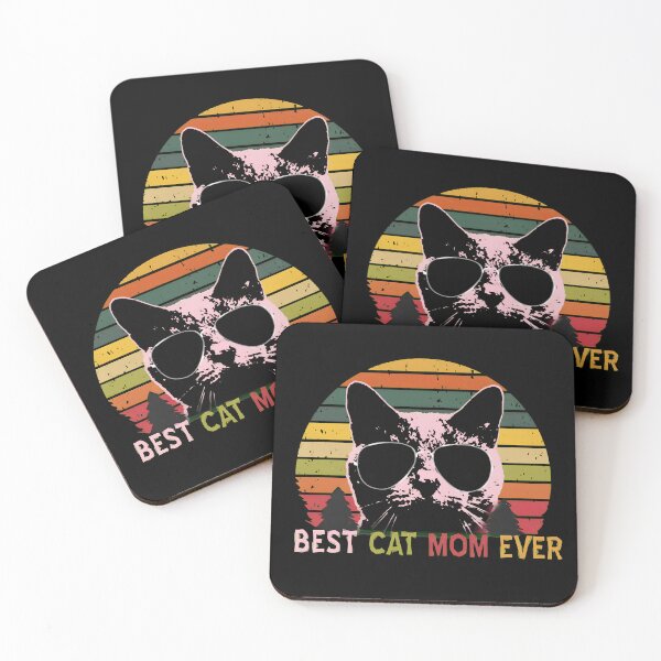 Item preview, Best Cat MOM Ever - Vintage Retro Cat MOM Gift designed and sold by Dmo3HarkoArt.