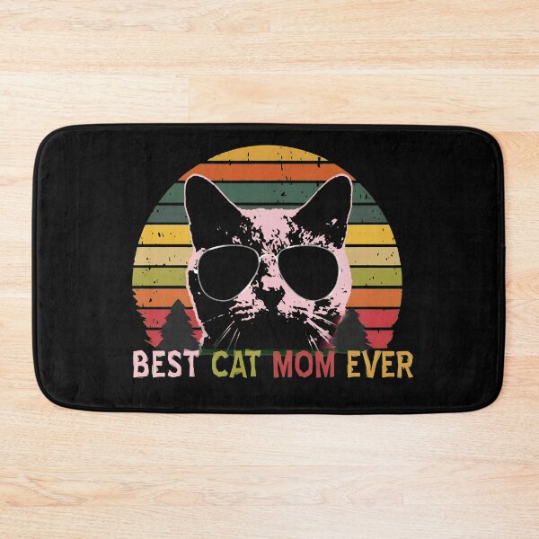 Item preview, Best Cat MOM Ever - Vintage Retro Cat MOM Gift designed and sold by Dmo3HarkoArt.