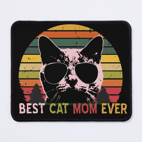 Item preview, Best Cat MOM Ever - Vintage Retro Cat MOM Gift designed and sold by Dmo3HarkoArt.