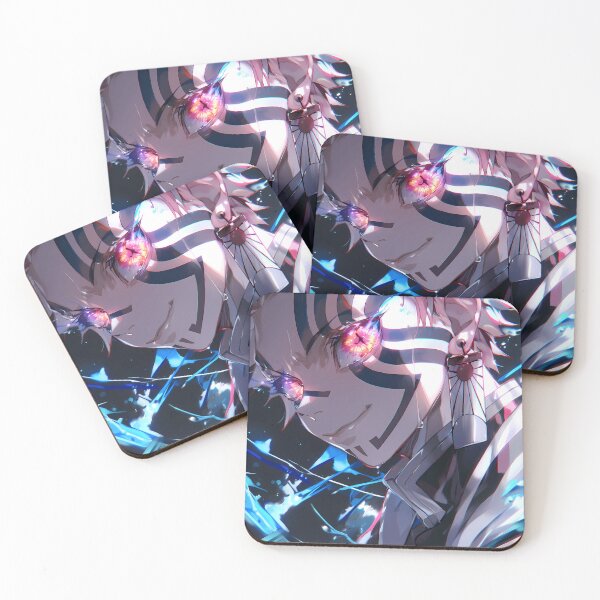 Item preview, Akaza Demon Slayer Neon Frost Gaze Anime designed and sold by earlobejerk.