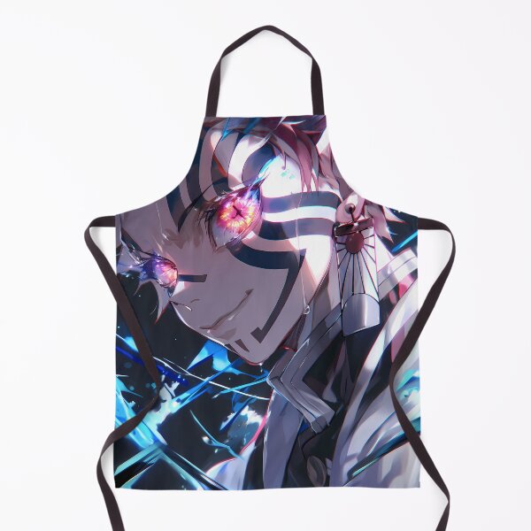 Item preview, Akaza Demon Slayer Neon Frost Gaze Anime designed and sold by earlobejerk.