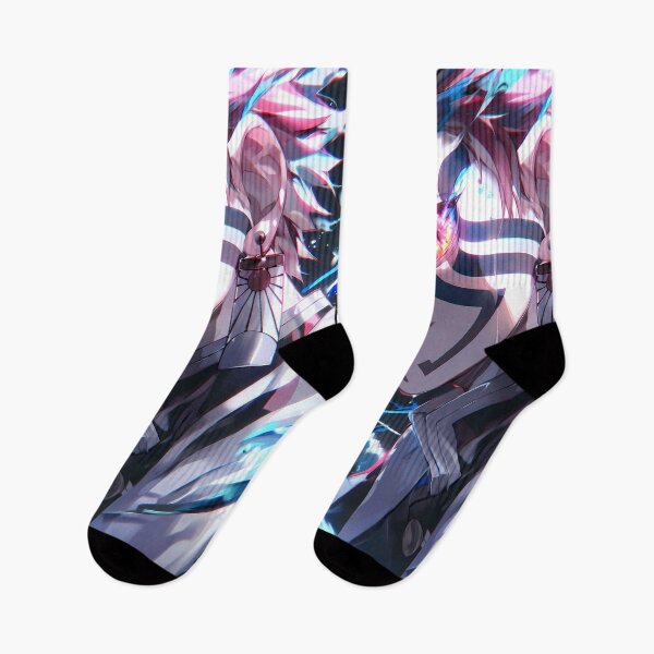 Item preview, Akaza Demon Slayer Neon Frost Gaze Anime designed and sold by earlobejerk.