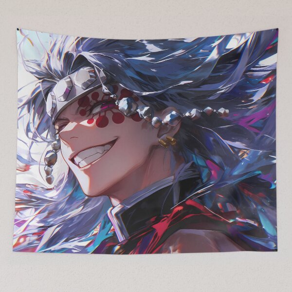 Item preview, Tengen Uzui Demon Slayer Flashy Smile Storm Aura designed and sold by earlobejerk.