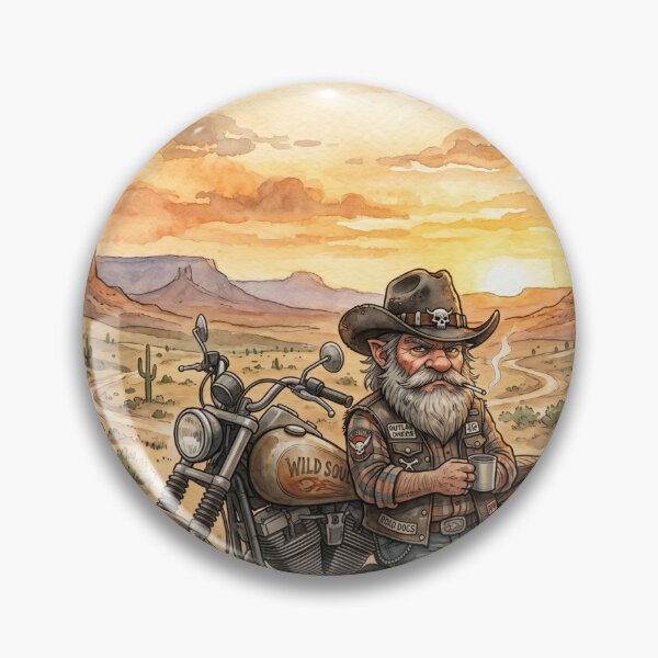 Item preview, Ride Fast, Grow Beards – Cowboy Gnome  designed and sold by Organized-ish.