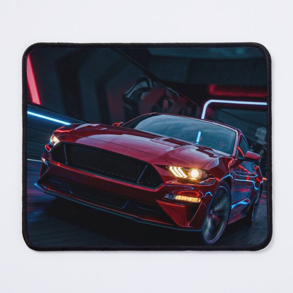 Item preview, High Speed Neon Tunnel Muscle Car Racing Digital Art designed and sold by RevUpDesign.