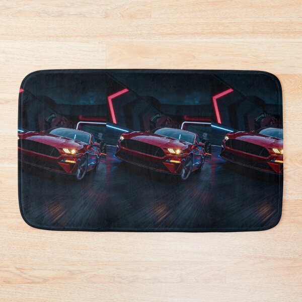 Item preview, High Speed Neon Tunnel Muscle Car Racing Digital Art designed and sold by RevUpDesign.