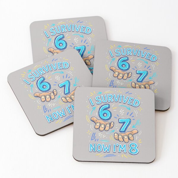 Item preview, I Survived 6 7 Now I'm 8 Funny 8 Years Old 8th Birthday Boy designed and sold by mjohnson9.