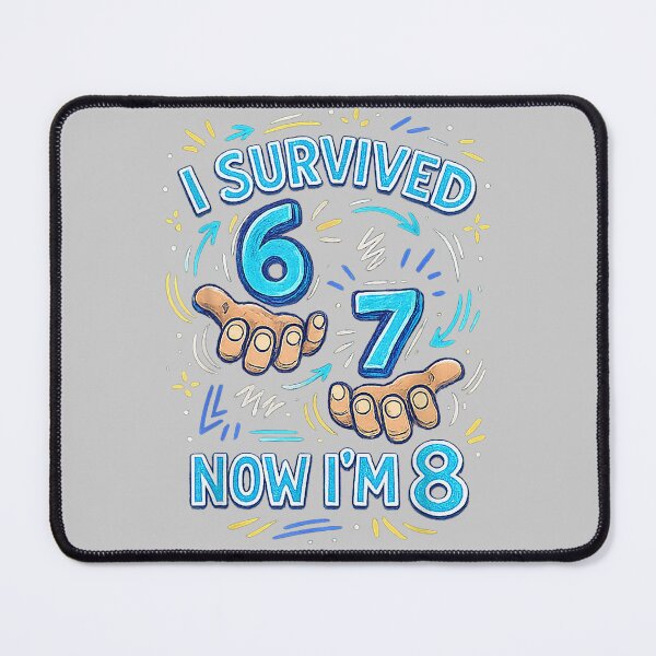 Item preview, I Survived 6 7 Now I'm 8 Funny 8 Years Old 8th Birthday Boy designed and sold by mjohnson9.