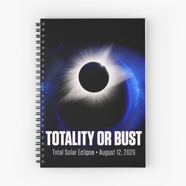 Item preview, Totality or Bust Solar Eclipse 2026 Spain designed and sold by CalmCapy Co.