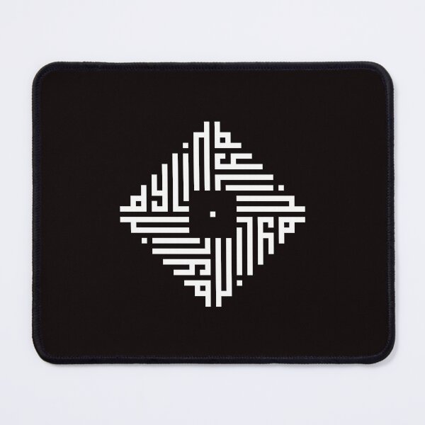 Item preview, DYLIN | White | Modern Geometric Kufi Calligraphy | From Name to Art designed and sold by FOR YOUR NAME.