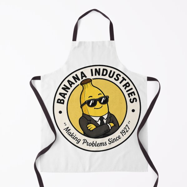 Item preview, Funny Banana Industries Making Problems Since 1927 Cartoon Humor designed and sold by MonkiFlipp.