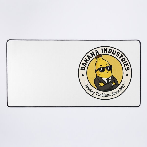Item preview, Funny Banana Industries Making Problems Since 1927 Cartoon Humor designed and sold by MonkiFlipp.
