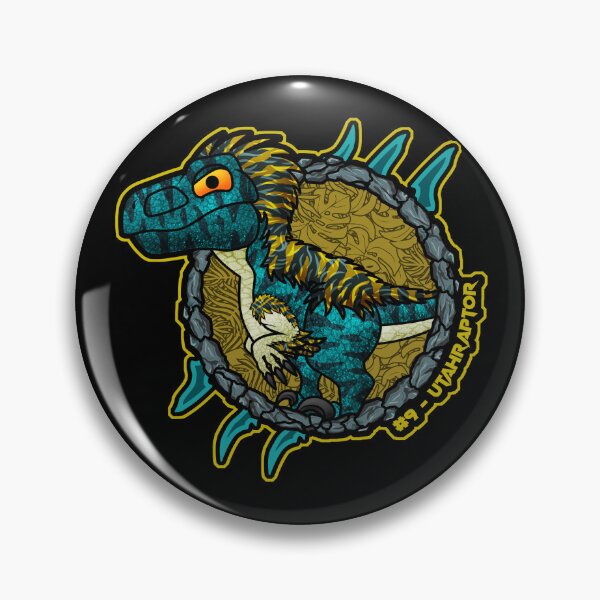 Item preview, Utahraptor Chibi – Pocket Dinosaur #9 – Feathered Raptor designed and sold by Grimtech Workshop.