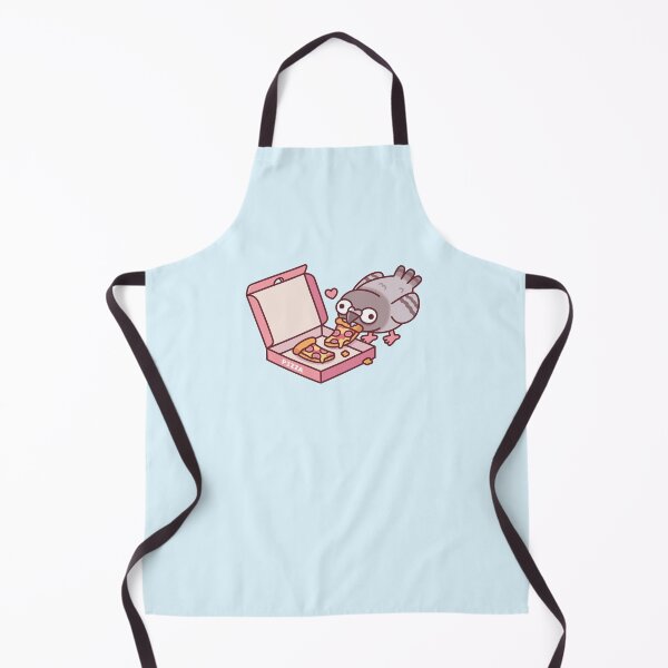 Item preview, Cute Pigeon Found Pepperoni Pizza From A Pizza Box designed and sold by rustydoodle.