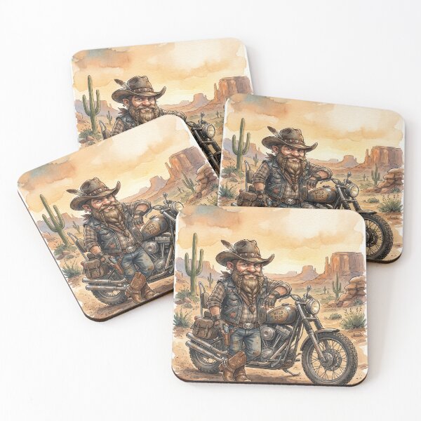 Item preview, Ride Fast, Grow Beards – Cowboy Gnome  designed and sold by Organized-ish.